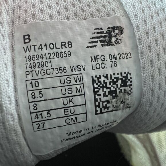 New Balance 410v8 Lace Up Trail Running Shoes Sneakers Women's Size 10 - Picture 9 of 9